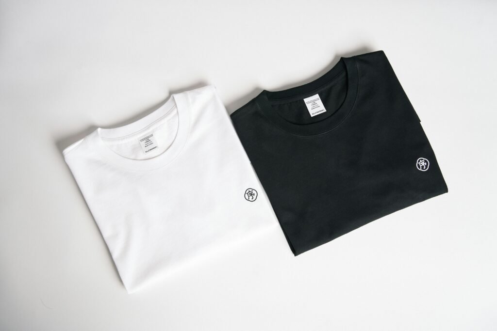 Monochrome Fold Duo Tee