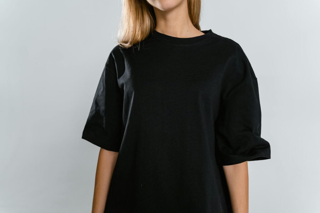 Studio Black Oversized Tee
